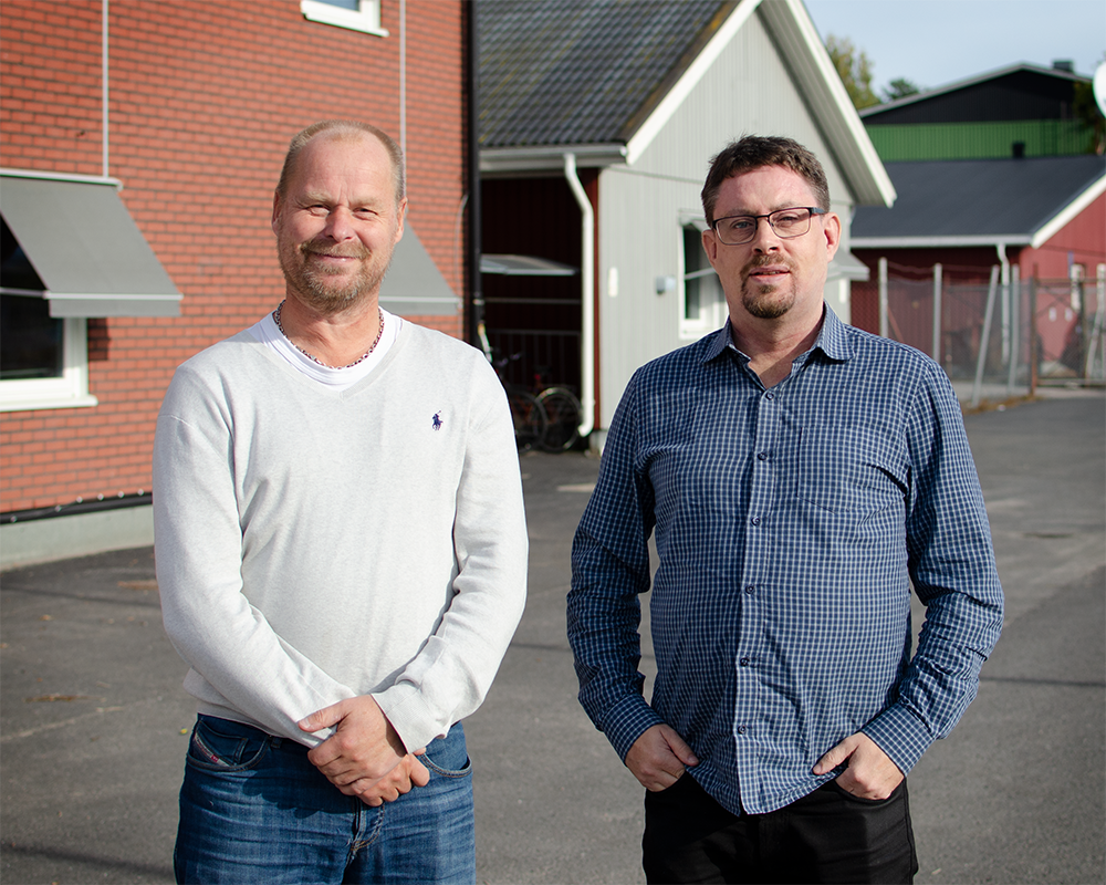Peter Joki, Älvsbyhus, och Jörgen Nilsson, Mirror, är enade om att det mångåriga samarbetet har varit nyckeln till framgång.