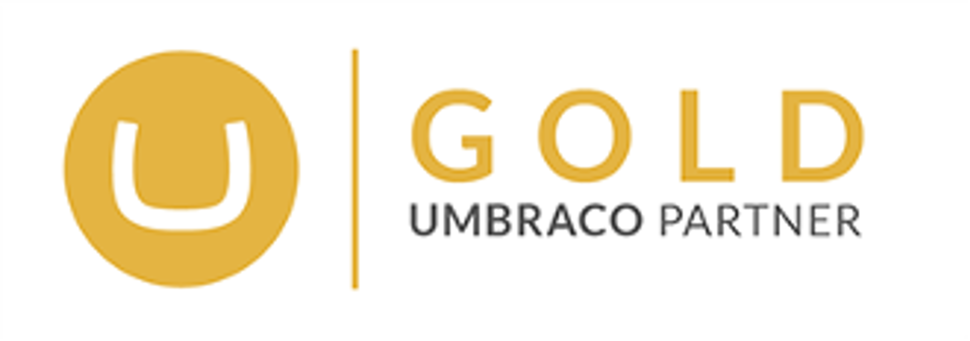 Umbraco gold partner logotyp